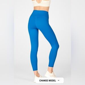 Fabletics PowerHold Vibrant Blue Leggings